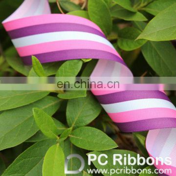 Fashion stripe printing ribbons