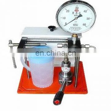 The pressure diesel common rail manual injector tester