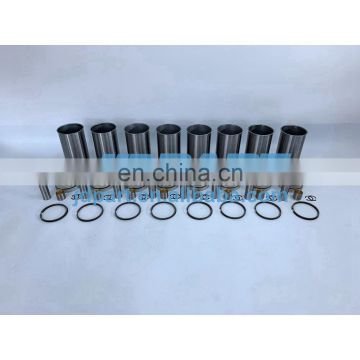 8PC1 Cylinder Liner Kit With Liner Piston Ring For Isuzu