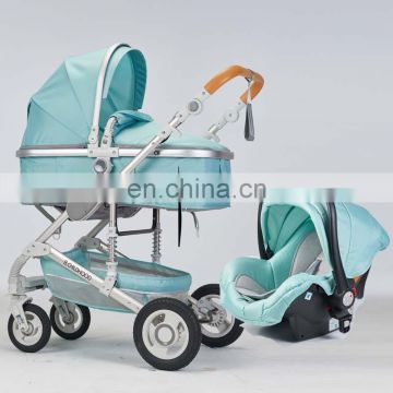 High quality first wooden baby doll stroller for push long
