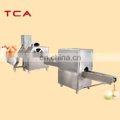 onion peeling machine skin peeler industrial