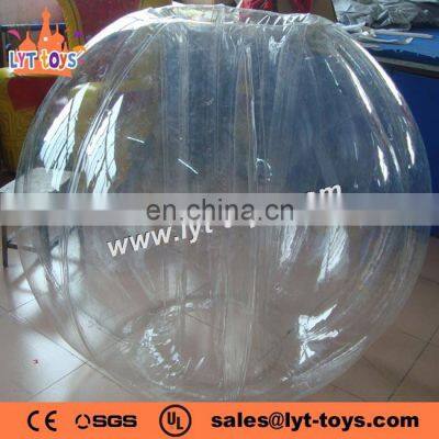 Hot selling adult high quality body zorb bumper inflatable water  balls inflatable bubble ball