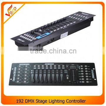 dmx512 controller mini 192 stage lighting controller