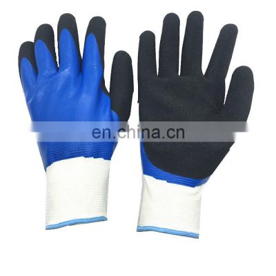 13G Nylon Polyester Latex Sandy Nitrile Coated Palm Labor Touchntuff protection Work Safety Gloves