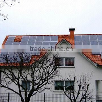 Roof mounting off grid solar home system 3000w with battery