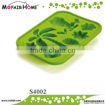Kitchenware Rectangle shape silicone ice cube trays (S4002)