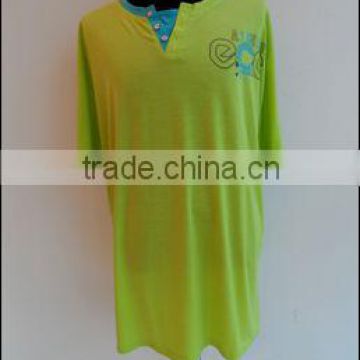 Hot sales Vietnam OEM 100%COTTON T shirt with V neck