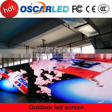 Outdoor Led Display With Super Thin Cabinet And Full Color outdoor Led Display Screen/p10 Full color outdoor