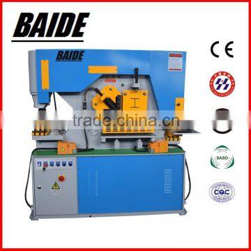 Q35Y Hydraulic iron worker ,stainless steel plate cutting machine ,stainless steel plate punching machine 100ton