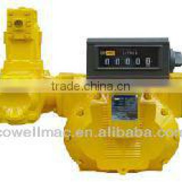 Cowell 4 inch Positive Displacement Fuel Flow Meter for water and oil