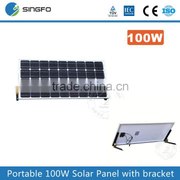 Easy for installation 50W 100W solar panel roof mounting brackets