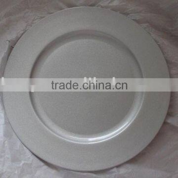 Round White plate