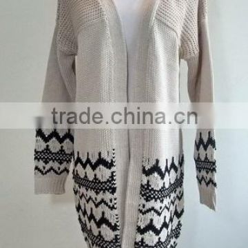 ladies knitted cargigan,sweater