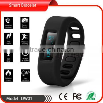 fitness health tracking bluetooth speaker LED smart bracelet 2016 ultra light fitness tracker