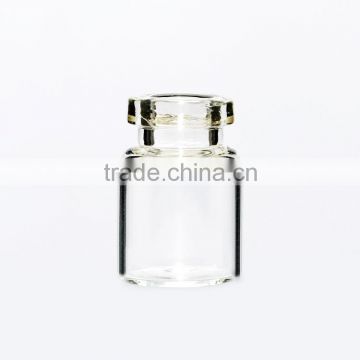 clear small vial glass bottle for chemical