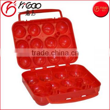 12 egg hard Plastic egg Carrier egg Holder egg Container egg Box Picnic Egg Tray