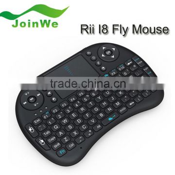 Joinwe best selling wireless keyboard and mouse i8 pro 2.4g wireless backlit rii i8 keyboard