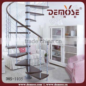 cheap stairs/round ladder/wooden attic ladder
