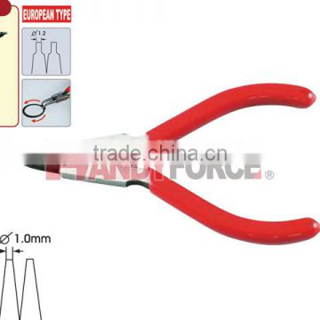 5"(125mm) Bent Nose External Pliers, Pliers and Plastic Cutter of Auto Repair Tools