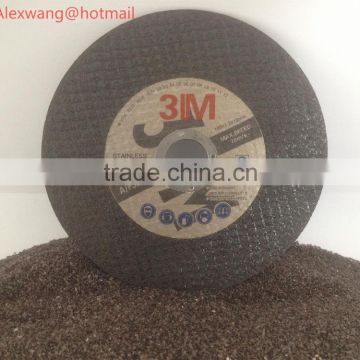 brown fused alumina resin bond flat cutting wheel for stainless steel used