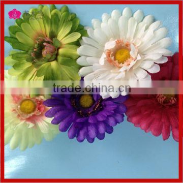 beautiful artificial flower heads silk flower head wholesale