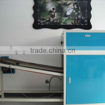 two sides PVC double gluing machine - belt conveyor