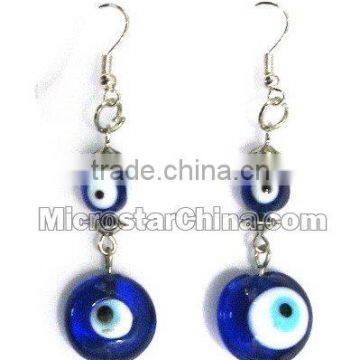 cheap wholesale eye owen glass earring