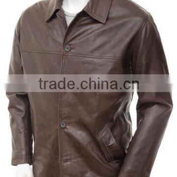 Men Leather Jackets hot black and brown