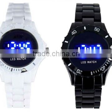 catching LED watch sale new design 1.3.5ATM with CE, ROHS