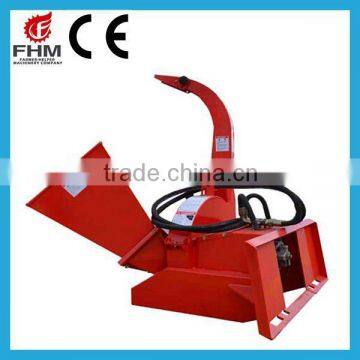 2015 new CE front Loader wood chipper skid wood chipper steer wood chipper