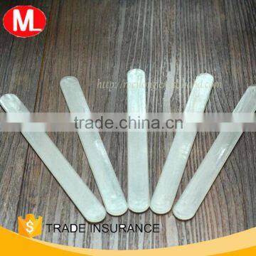 Clear plastic bra bone