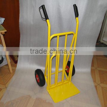 Tool usage foldable hand trolley with two wheel HT1827