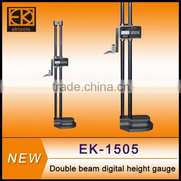 Double beam vertical measuring tool for scribling