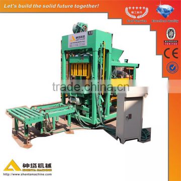 Small business machines manufacturers QTJ4-40 semi-automatic block making machine