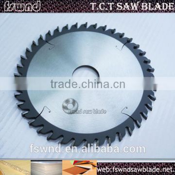 Bilaminated chipboard board Cutting tunsten carbide tiped Circular Saw Blade with chrome coating