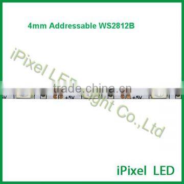 addressable ws2812b 4mm PCB width led tape light for some special project