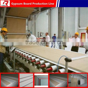 2016 hot sale gypsum board making machine automatically with best price Made in China plant