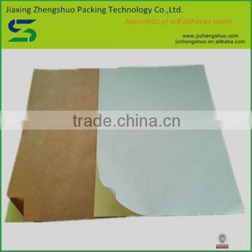 Top sale single side adhesive acrylic kraft paper price