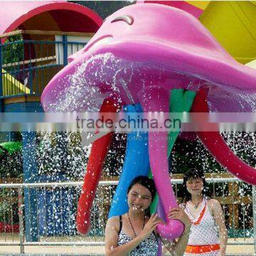 Hot Selling Family Interactive Fiberglass Water park Play of Jellyfish