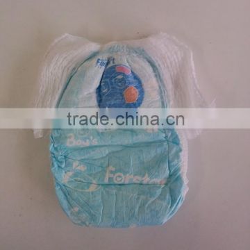 Baby diaper training pant diaper, easy up diapers with blue layer, Baby pant diaper