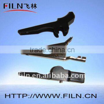 New type copper nickel-plated 70mm Test special alligator clip with protecting cover