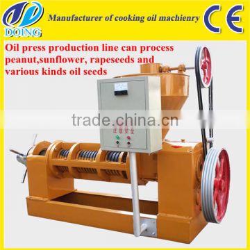 Soybean oil press machine complete production line with refinery line