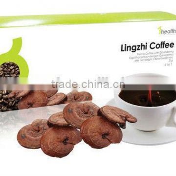 Reishi cafe, Instant Coffee Type and GMP,HACCP,ISO Certification 3 in 1 Coffee