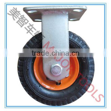 pneumatic castor rubber wheel