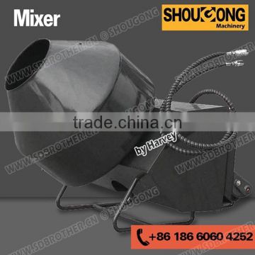 Cement Mixer for Mini Skid Steer Loader, Dingo Mixer