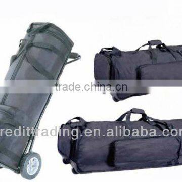 Hardware Drum Carrier Carrying Cases Music Instrument Bag with Wheels