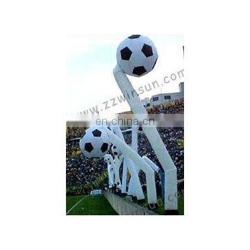 Popular football Inflatable Skydancer Sky Tube For Sale