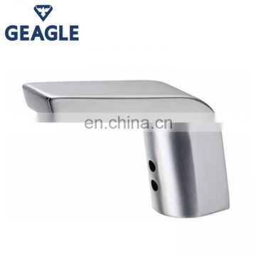 Humane Chrome Control Automatic Infrared Bathroom Sensor Faucet