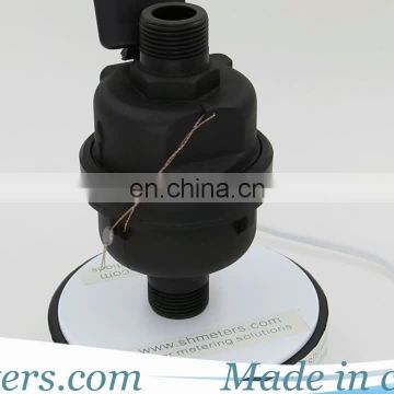 15mm Inline type commercial use water velocity meter