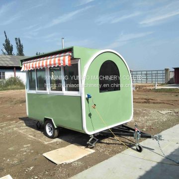 Best Quality Food and Beverages Kiosk Vending Food Trailers Mobile Fast Food Cart With Wholesale Prices